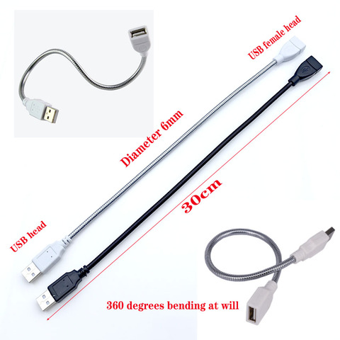 DC5V Mini USB LED Veilleuse 3LED s 8LED s 10LED s 24LED s Lampe de Livre Rallonge Adaptateur Prise US ► Photo 1/1