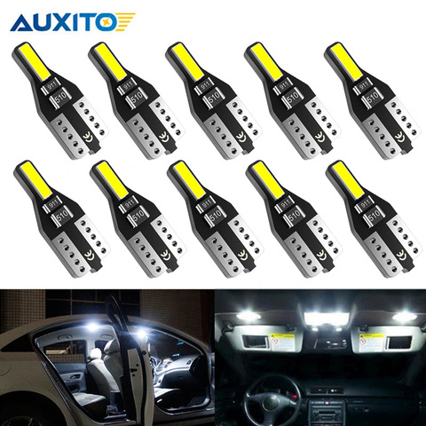 10x T10 W5W LED Auto Lampe de Lecture pour Lada Vesta Niva Kalina Priora Granta Largus Vaz Samara 2110 Intérieur Led Lumières pour les voitures ► Photo 1/6