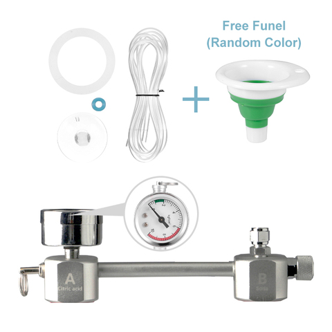 Aquarium CO2 régulateur système Kit co2 diffuseur générateur avec Valve bulle atomiseur solénoïde Aquarium dioxyde de carbone pour les plantes ► Photo 1/6