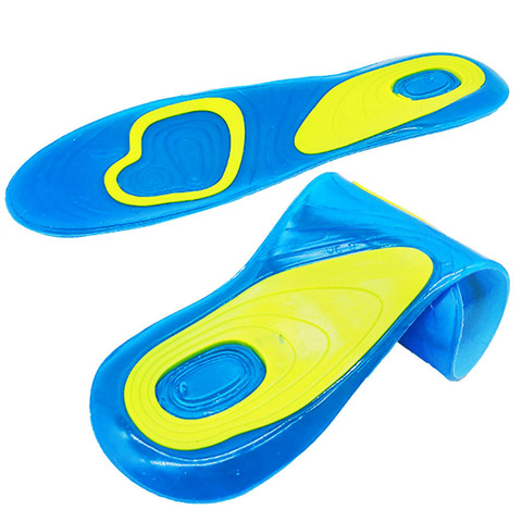 Gel semelle Silicone orthopédique soins des pieds pour pieds chaussures semelle Sport semelles d'absorption des chocs voûte orthèse semelle intérieure ► Photo 1/5