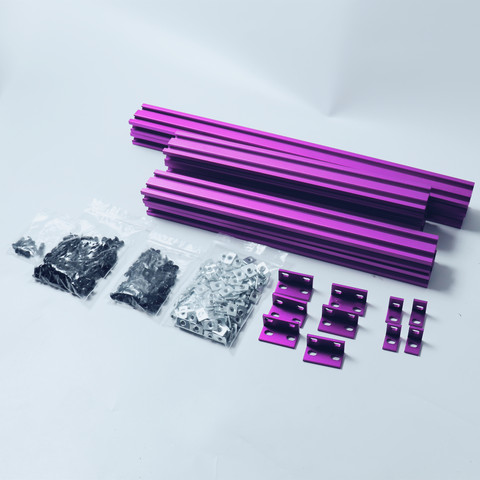 Profil d'extrusion d'imprimante 3D coloré AM8, cadre métallique, Kit complet pour mise à niveau Anet A8 ► Photo 1/4