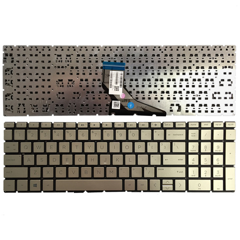 NOUS argent clavier D'ordinateur Portable Pour HP Pavilion 15-CN 15-CS 15-CS 15-CR 15-CW 15-DR 17-PAR 17-CA 250 255 256 G7 TPN-C135 TPN-C136 ► Photo 1/5