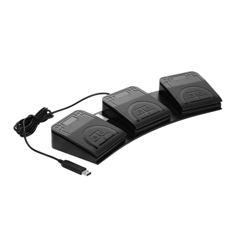 FS2022U1 clé de commande de commutateur au pied USB clavier d'ordinateur personnalisé pédale d'action pour appareils Instruments ordinateurs bureau ► Photo 1/6