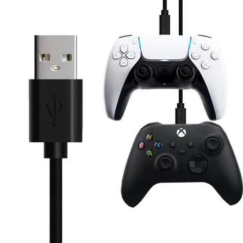 Câble de chargeur USB de Type C cordon d'alimentation pour Sony PS5/Xbox série X xsx commutateur de contrôleur Pro manette NS Lite fil de charge ► Photo 1/6