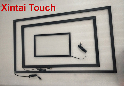 Xintai Touch 24 pouces 10 points IR interactif multi-écran tactile panneau/cadre/superposition avec rapport 16:10 ► Photo 1/6