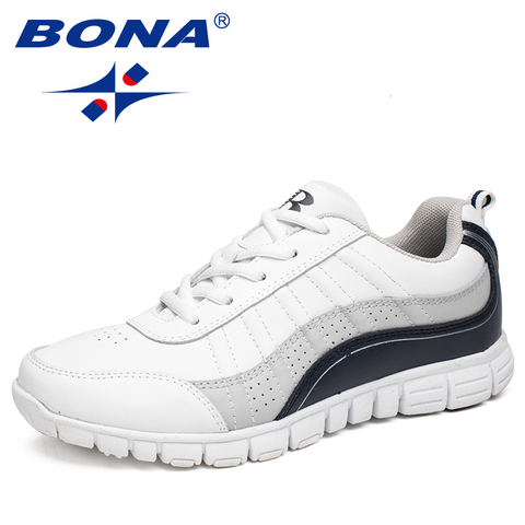 BONA – chaussures de course confortables pour femmes, baskets d'athlétisme à lacets, de marche en plein air et de Jogging, nouveau Style ► Photo 1/6