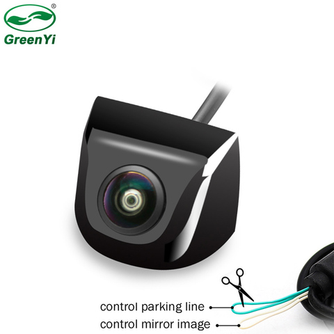 170 degrés Starlight Vision nocturne Sony/CCD Fisheye lentille voiture recul caméra de recul pour moniteur de véhicule Android DVD ► Photo 1/6