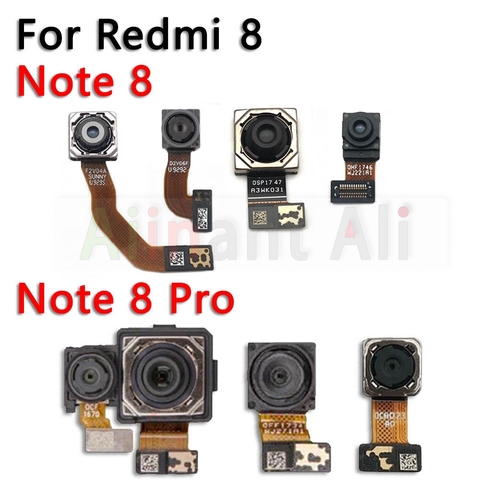 Caméra frontale pour Xiaomi Redmi Note 8, 8A, Note 8 Pro Plus, grande profondeur Macro, principale, câble flexible, Original ► Photo 1/6