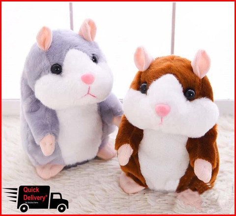 Hamster Cheeky parlant animal de compagnie peluche mignon son noël enfant cadeau de haute qualité ► Photo 1/6