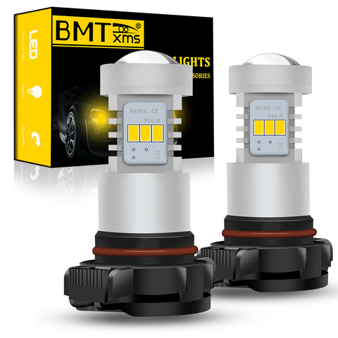 BMTxms – Canbus LED DRL pour AUDI A3 8P Sportback 5202 – 2008, feux de jour, blanc, 1500LM, sans erreur, H16 2013 PS19W PSY24W ► Photo 1/1