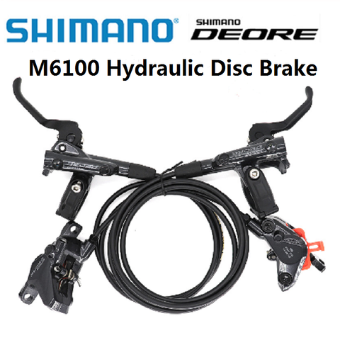 Nouveau SHIMANO DEORE M6000 M6100 M6120 groupe de frein DEORE frein 900/1600 avant et arrière vtt frein à disque hydraulique vtt ► Photo 1/5