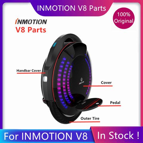 INMOTION d'origine V8 pièces monocycle Scooter protection couverture coque intérieure pneu jambe protéger tampon INMOTION V8 pièces ► Photo 1/6