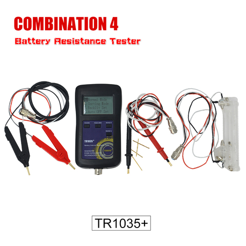 Nouveau Original quatre lignes TR1035 batterie au Lithium résistance interne mètre testeur YR1035 détecteur 18650 batterie sèche combinaison 4 ► Photo 1/6