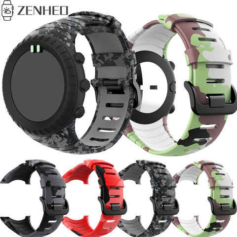 Bracelet de rechange en Silicone, pour sualto Core, Bracelet de montre sport en plein air ► Photo 1/6