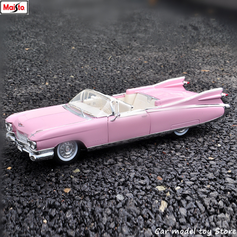 Maisto 1:18 1959 Cadillac Eldorado classique alliage rétro modèle de voiture classique modèle de voiture décoration Collection cadeau ► Photo 1/6