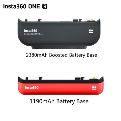 2380mAh d'origine Insta360 ONE R Base de batterie boostée/1190mAh Base de batterie pour Insta360 R tout Mod édition caméra ► Photo 1/5