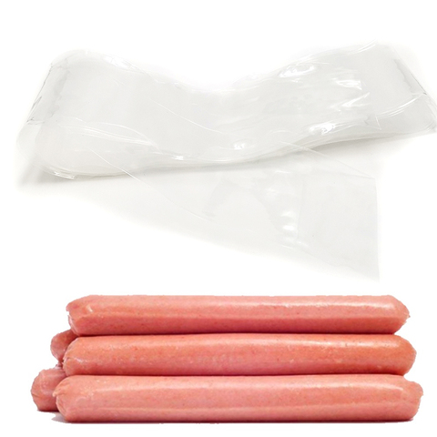 5 mètres de boyaux en plastique pour saucisse de qualité alimentaire large 5cm coquille pour saucisse jambon fabricant Machine Hot-Dog ► Photo 1/6