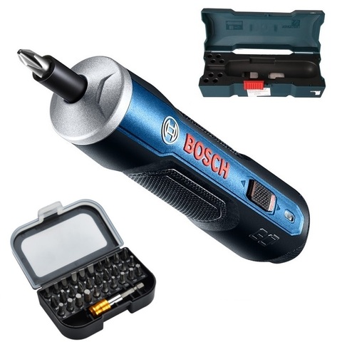 BOSCH GO Mini ensemble de tournevis électrique main 3.6V batterie lithium-ion Rechargeable perceuse électrique sans fil tournevis électrique ► Photo 1/6