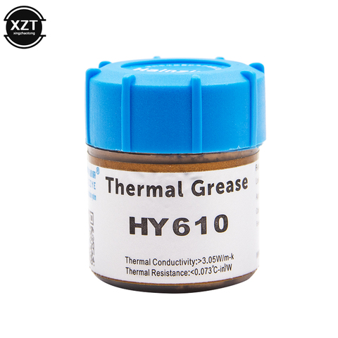 HY610 20g Silicone composé pâte thermique conducteur graisse dissipateur thermique pour CPU GPU jeu de puces ordinateur portable refroidissement doré ► Photo 1/6