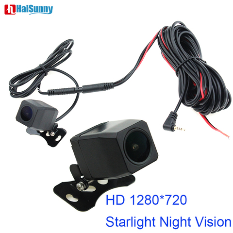 Caméra de recul DVR HD 2.5x1280, étanche, avec câble à 4 broches Jack 720mm, Vision nocturne Starlight, pour enregistreur vidéo DVR ► Photo 1/6
