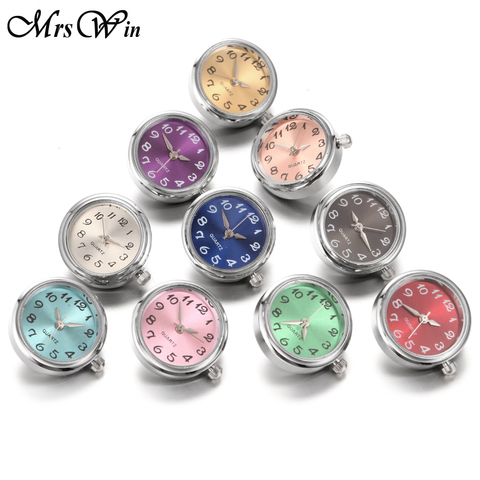 Bricolage Snap bijoux 18mm verre montre boutons pression Interchangeable bijoux accessoire bouton pression bijoux pour boutons pression Bracelet ► Photo 1/6