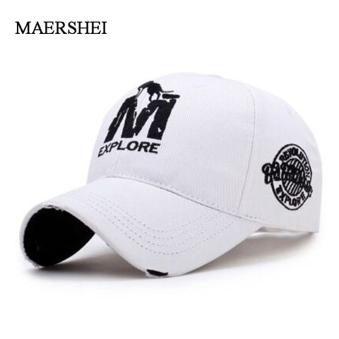 MAERSHEI-casquette de baseball brodée à la mode pour hommes, chapeau de sport de plein air et dames, visière solaire ► Photo 1/6