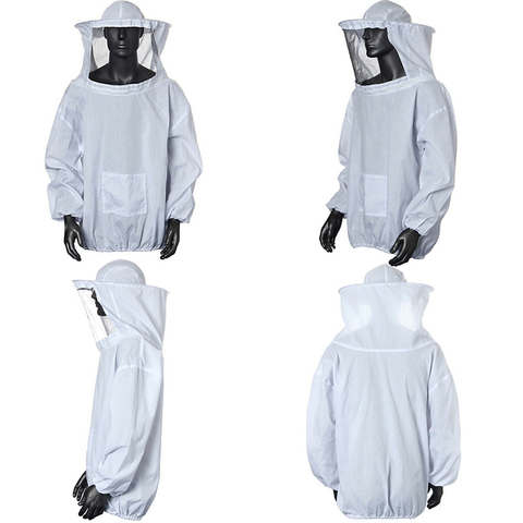 Combinaison de protection en coton siamois pour apiculteur, combinaison de protection pour la défense des abeilles, adaptée à la taille M L XL XXL, vêtements de sécurité ► Photo 1/6