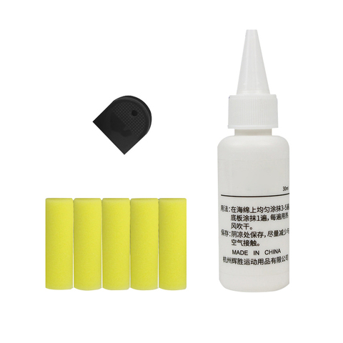 Nouvelle raquette de Tennis de Table colle gomme de caoutchouc inorganique 30ml Kit Non toxique pour gommer bricolage livraison directe ► Photo 1/6