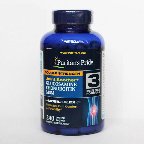 Chondroïtine, Joint Msm, Glucosamine Double force, 240 pièces, livraison gratuite ► Photo 1/4