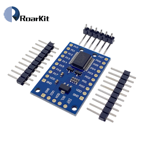 Carte d'extension de port IO Module PCF8575, DC 2.5-5.5V, contrôle de communication I2C, 16 ports IO pour Arduino ► Photo 1/6