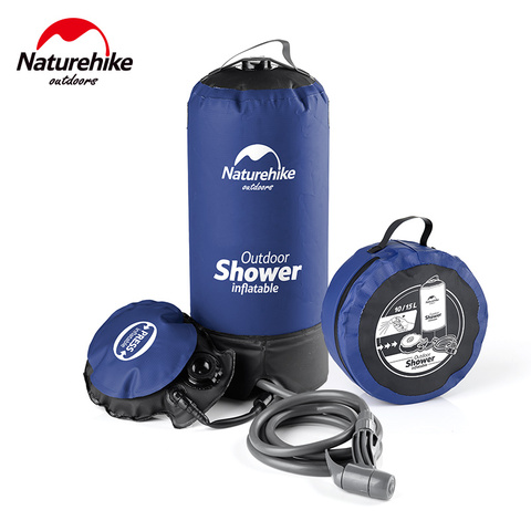 Naturehike – sac de douche gonflable, Portable et pliable, pour l'extérieur, Camping, randonnée, vente d'usine ► Photo 1/5