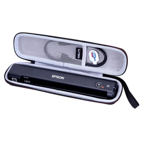 LTGEM EVA étui rigide pour Epson main d'oeuvre ES-50 Scanner de documents Portable alimenté par feuille pour PC et MAC ► Photo 1/6