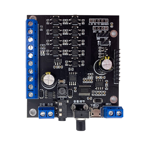 Carte décodeur MP3, panneau d'amplificateur de puissance Audio, Module de diffusion du son, carte de lecture MP3 ► Photo 1/4