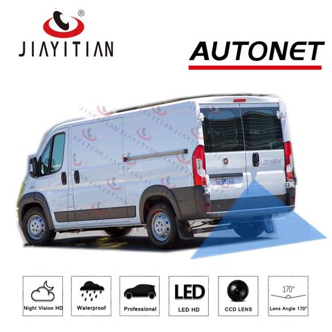 JIAYITIAN – caméra de recul pour Parking, pour Fiat ducato van Maxi Minibus 2006 ~ 2022/CCD/Vision nocturne/sauvegarde ► Photo 1/3