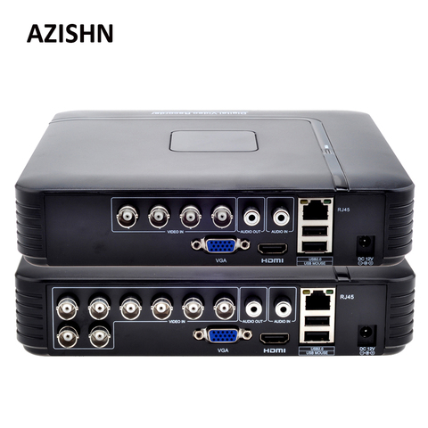 AHD 1080N 4CH 8CH CCTV DVR Mini DVR 5IN1 pour Kit CCTV VGA HDMI système de sécurité Mini NVR pour caméra IP 1080P Onvif DVR PTZ H.264 ► Photo 1/6