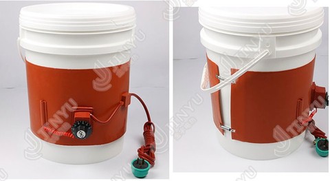 Pot de peinture chauffant en caoutchouc de Silicone, 20l, 860x200mm, 220v, 800w ► Photo 1/2