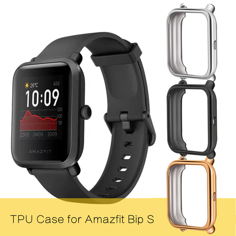 Pour Amazfit Bip S protecteur placage étui de protection pour Xiaomi Huami Amazfit Bip Lite 2 coque de protection boîtier de montre ► Photo 1/6