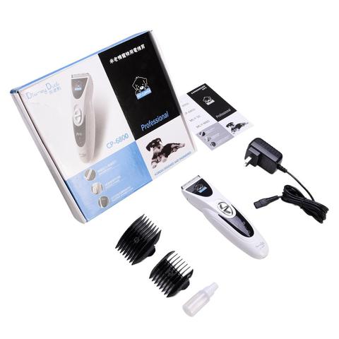 Professionnel Électrique Pet Hair Trimmer Toilettage Coupe de Cheveux Rasoir Machine Puissant Rechargeable Chien De Coupe De Cheveux Toilettage Clipper ► Photo 1/6