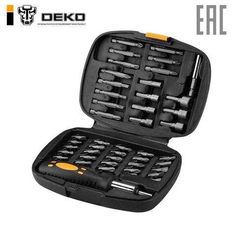 Ensemble d'outils pour la maison Deko ik45 (45 articles) dans une valise ► Photo 1/6