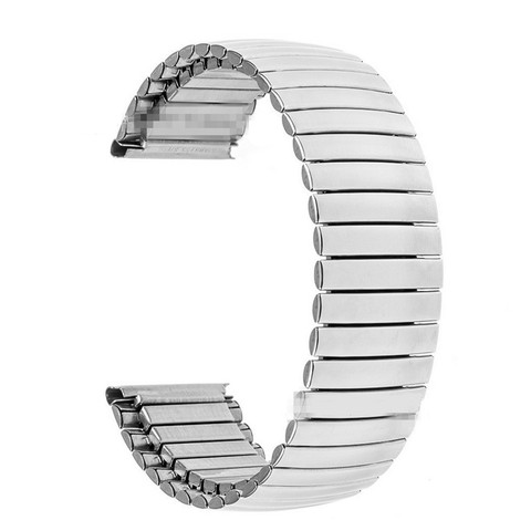 Vente en gros 50 pièces/lots de haute qualité 12MM,14MM,16MM,18MM,20MM acier inoxydable bracelets de montre bracelet de montre-0304041 ► Photo 1/6