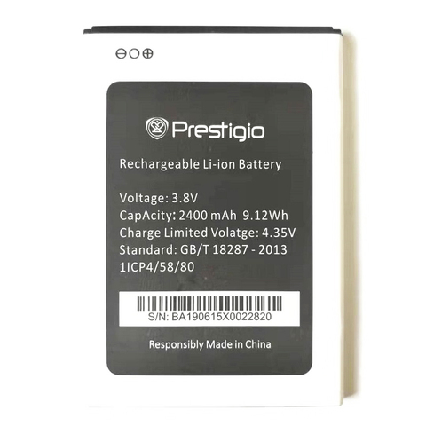 Batterie de remplacement PSP5513 DUO pour smartphone Prestigio Muze D5 LTE, nouveauté 100% ► Photo 1/2