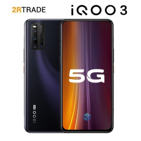 Vivo – smartphone iQOO 3, téléphone Mobile, processeur Snapdragon 865, écran Super AMOLED de 6.44 pouces, 5G, batterie de 4440mAh, charge rapide 55W, 12 go, 128 go, UFS 3.1 LPDDR5 ► Photo 1/6