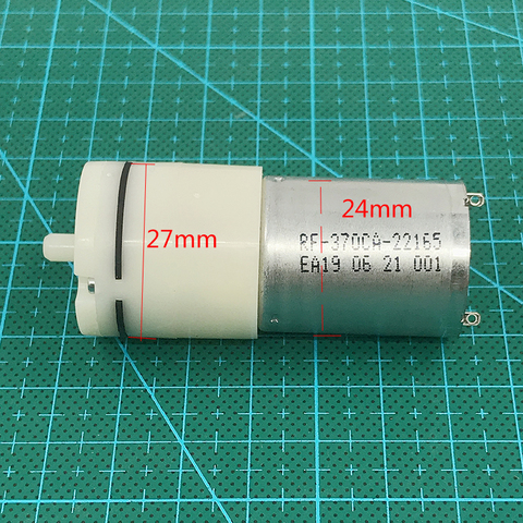 Micro pompe à Air à moteur 3.7, 3V 370 V 5V 6V 12V 24V, grande pression pour Aquarium/Aquarium ► Photo 1/6