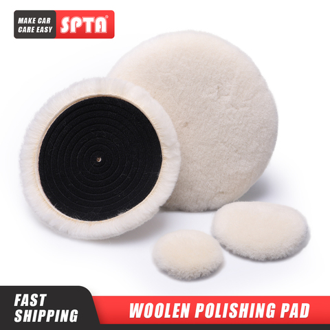 SPTA – tampon de polissage en laine 3M, tampon de polissage et de disque de laine auto-adhésif ► Photo 1/5