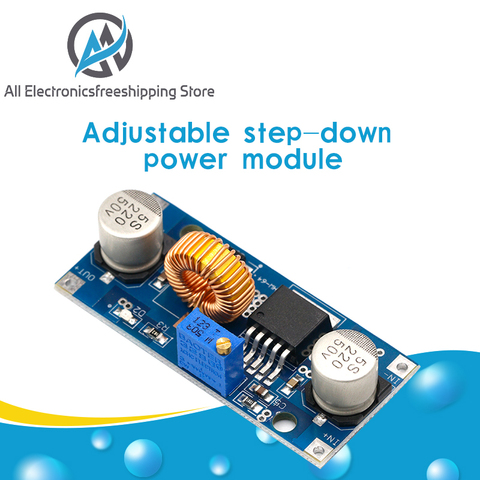 Alimentation électrique réglable, 1 pièce, 5a XL4015 DC-DC 4-38V à 1.25-36V 24V 12V 9V 5V, chargeur au Lithium LED avec dissipateur thermique ► Photo 1/6