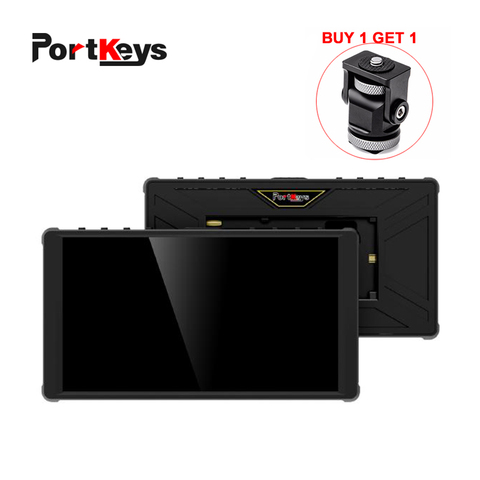 Portkeys – moniteur à lunette Ultra étroite P6, 5.5 pouces, avec port HDMI 4K, sur caméra DSLR, écran tactile LUT 3D, 1920x1080, moniteur vidéo de forme d'onde ► Photo 1/6