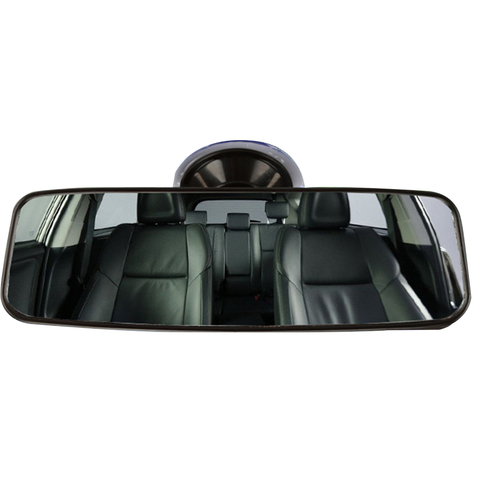 Rétroviseur intérieur de voiture rétroviseurs universels Auto rétroviseur Anti-éblouissement grand angle Surface bleu miroir accessoires Auto ► Photo 1/6