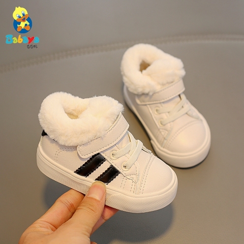 Bottes de neige pour enfants de 1 à 3 ans, chaussures d'hiver en velours pour bébés garçons et filles, pour premiers pas, nouvelle collection 2022 ► Photo 1/6