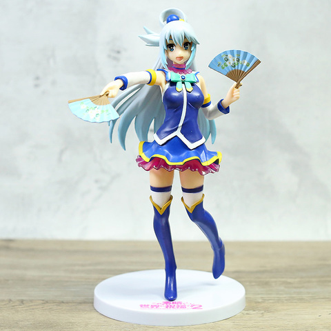 Konosuba: la bénédiction de dieu sur ce monde merveilleux! Jouet de modèle de Brinquedos de fille d'anime de Figure de PVC d'aqua ► Photo 1/6