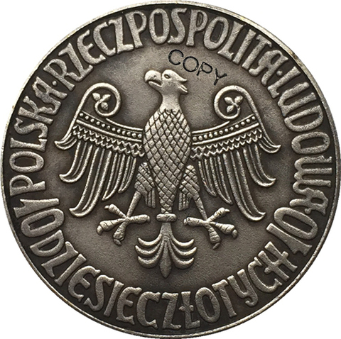 Pièce de monnaie pologne 1964, 31mm ► Photo 1/2